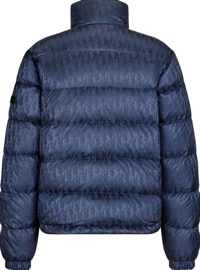 dior reversible jacket|dior puffer jacket blue.